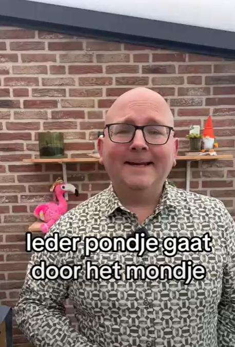 Ieder pondje gaat door het mondje