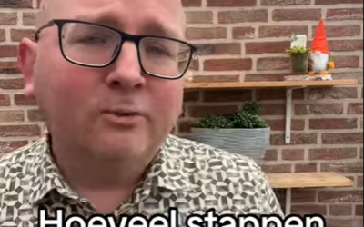 Hoeveel stappen moet ik zetten?