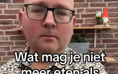 Wat mag je niet meer eten?