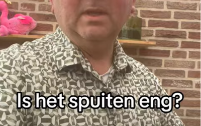 Is het spuiten eng?