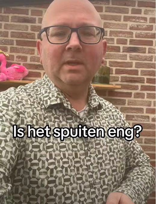 Is het spuiten eng?